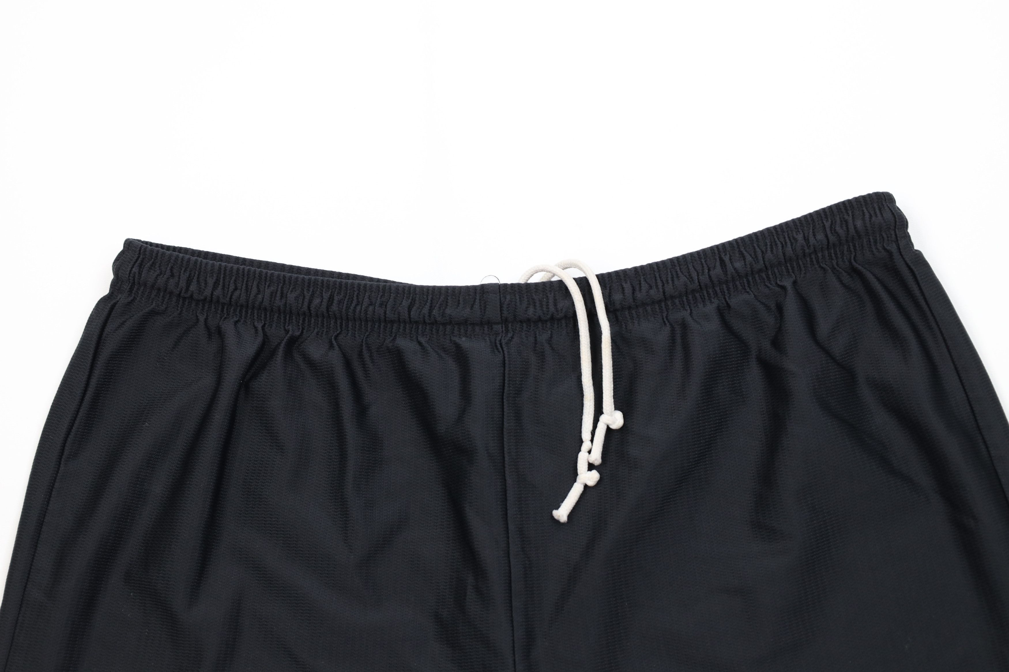 Nike Vintage 90s Y2K Nike Mini Swoosh Above Knee Shorts Black Size US 36 / EU 52 - 2 Thumbnail