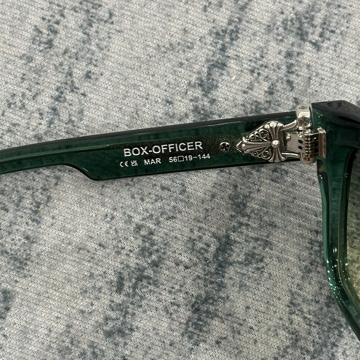 Chrome Hearts CHROME HEARTS BOX OFFICER MARINE SUNGLASSES Size ONE SIZE - 8 Thumbnail