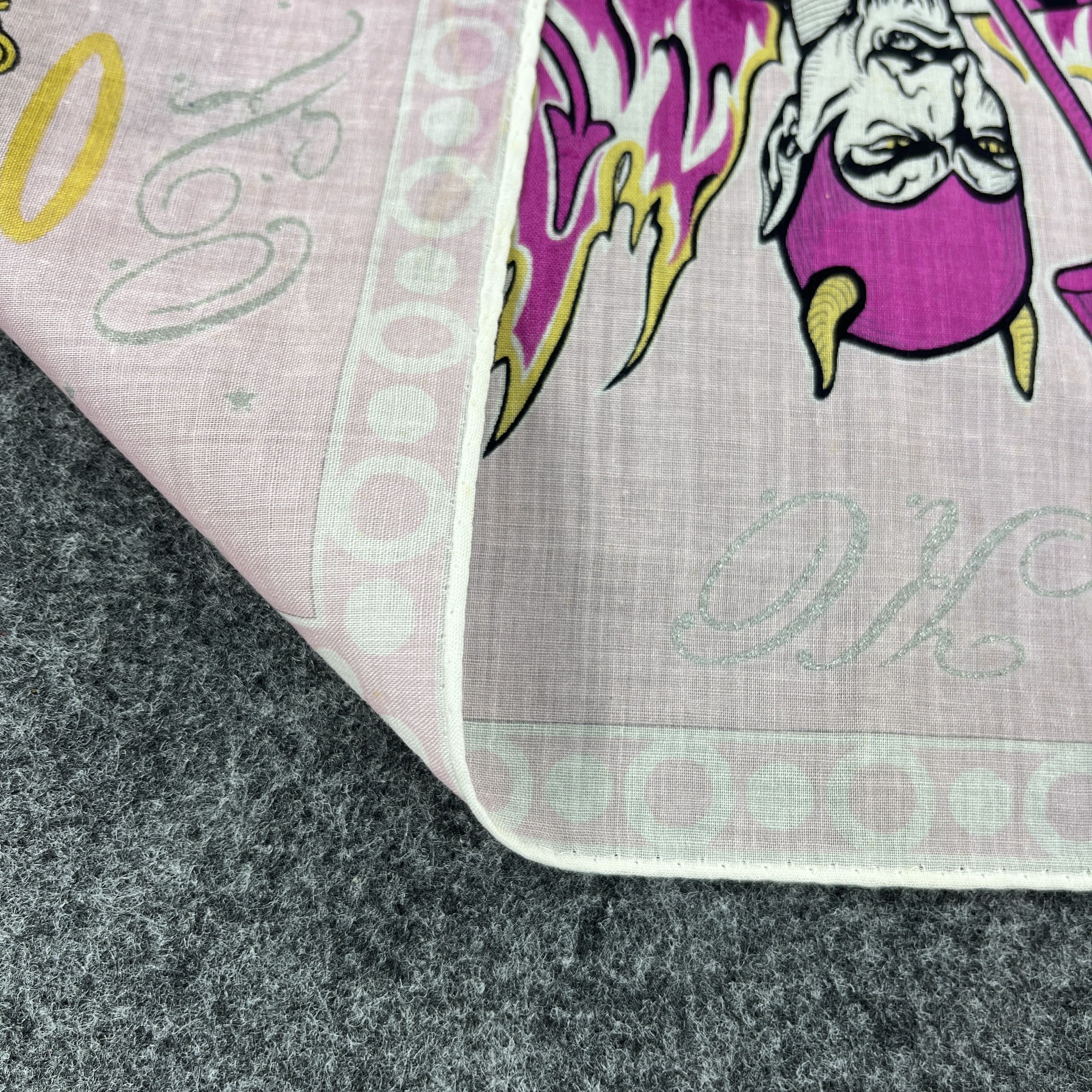 Moschino × Vintage Vintage Moschino Handkerchief / Bandana / Neckerchief B317 Size ONE SIZE - 10 Thumbnail