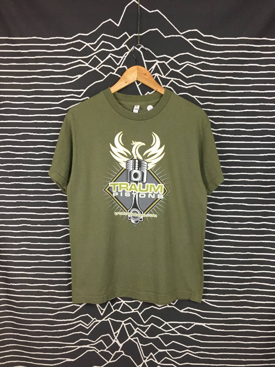 Vintage Traum Pistons American Hand Crafted Promo Tee Size US M / EU 48-50 / 2 - 1 Thumbnail