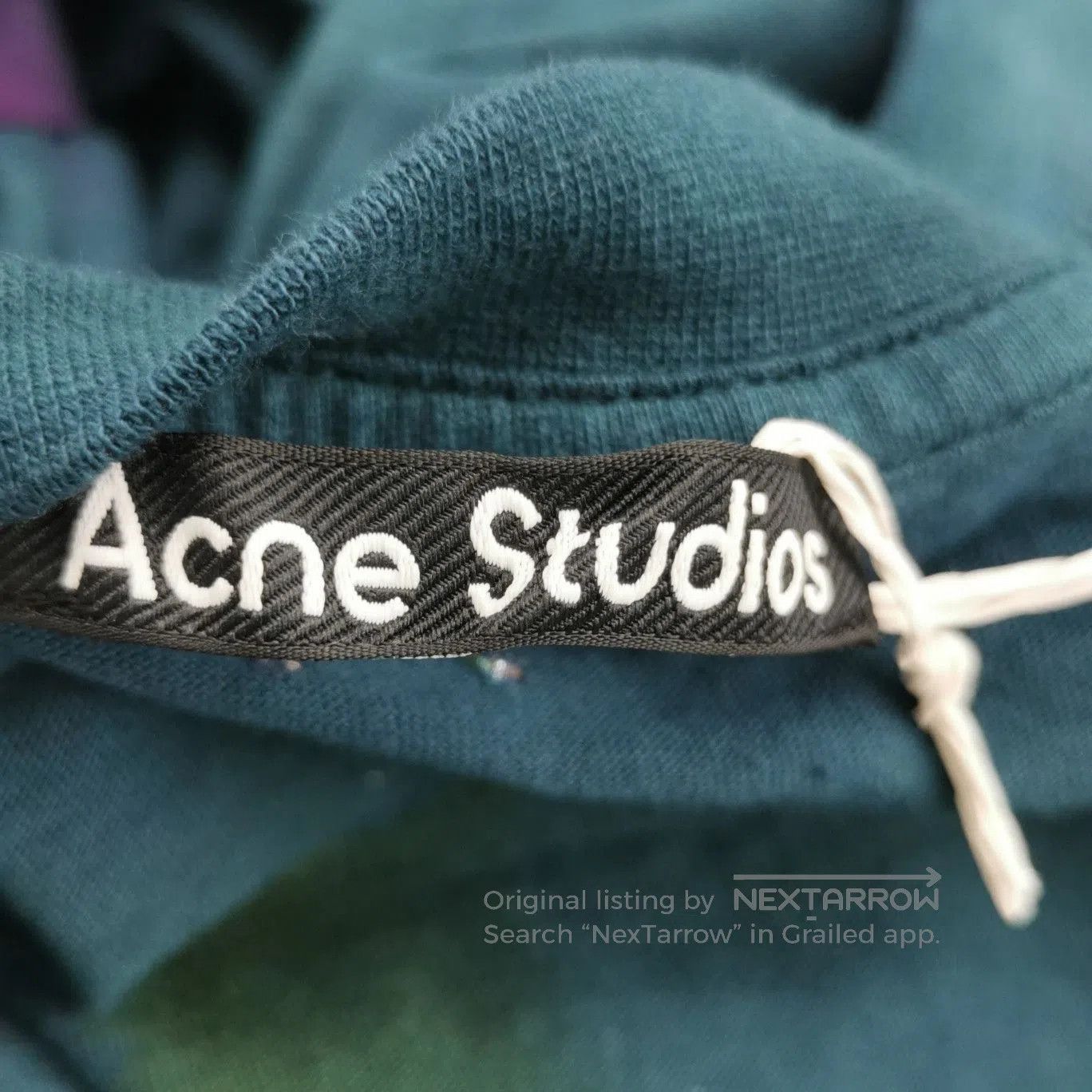 Acne Studios S Cotton Tie-Dye Crew Neck T-Shirt.