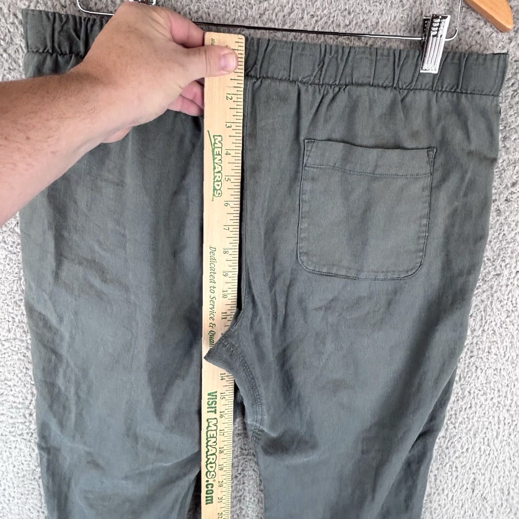 Marine Layer Marine Layer Saturday Activewear Jogger Mens L Olive Slim Fit New w/ Tags Size US 33 - 5 Thumbnail