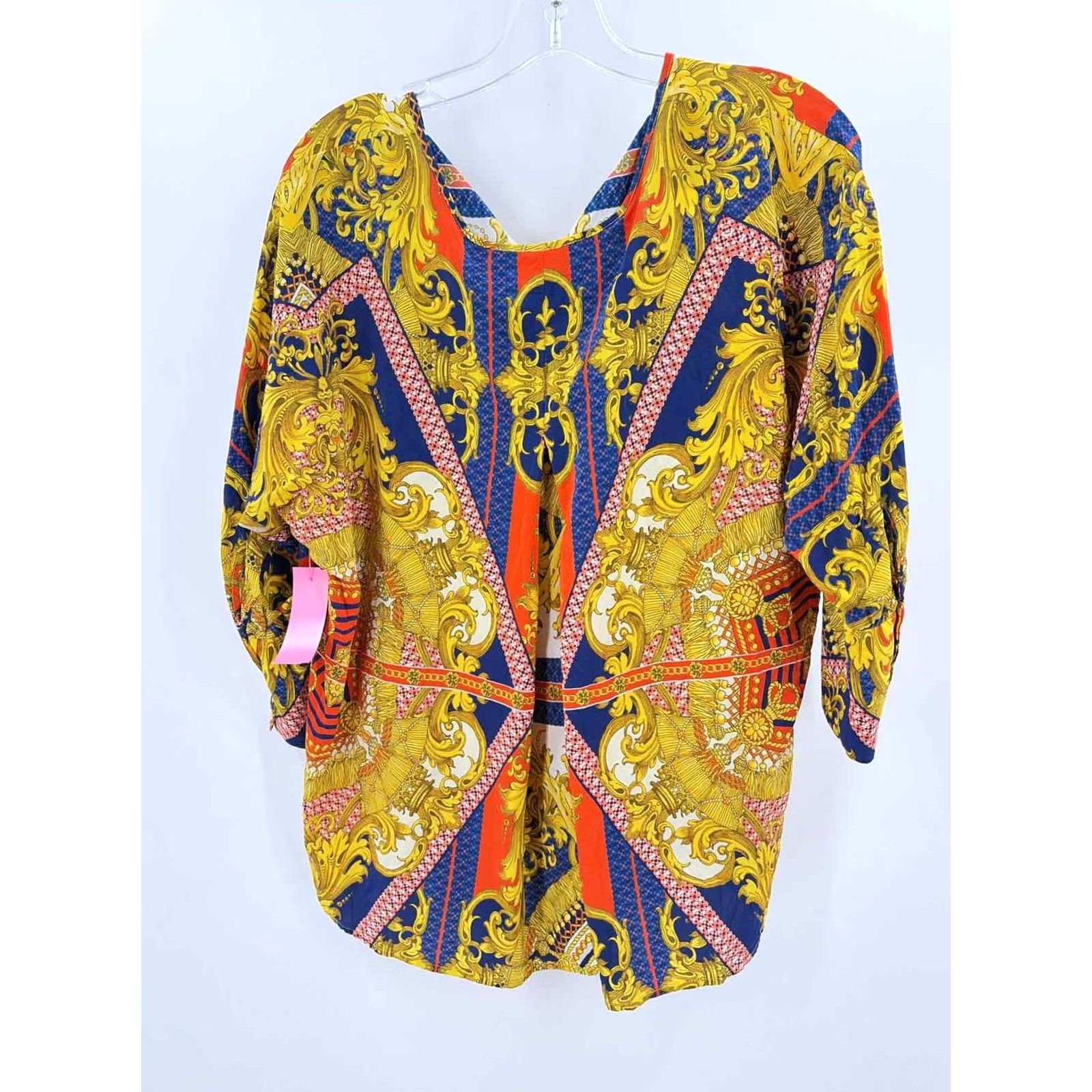 Vintage Hale Bob Yellow Blouse Size Medium Size M / US 6-8 / IT 42-44 - 5 Thumbnail