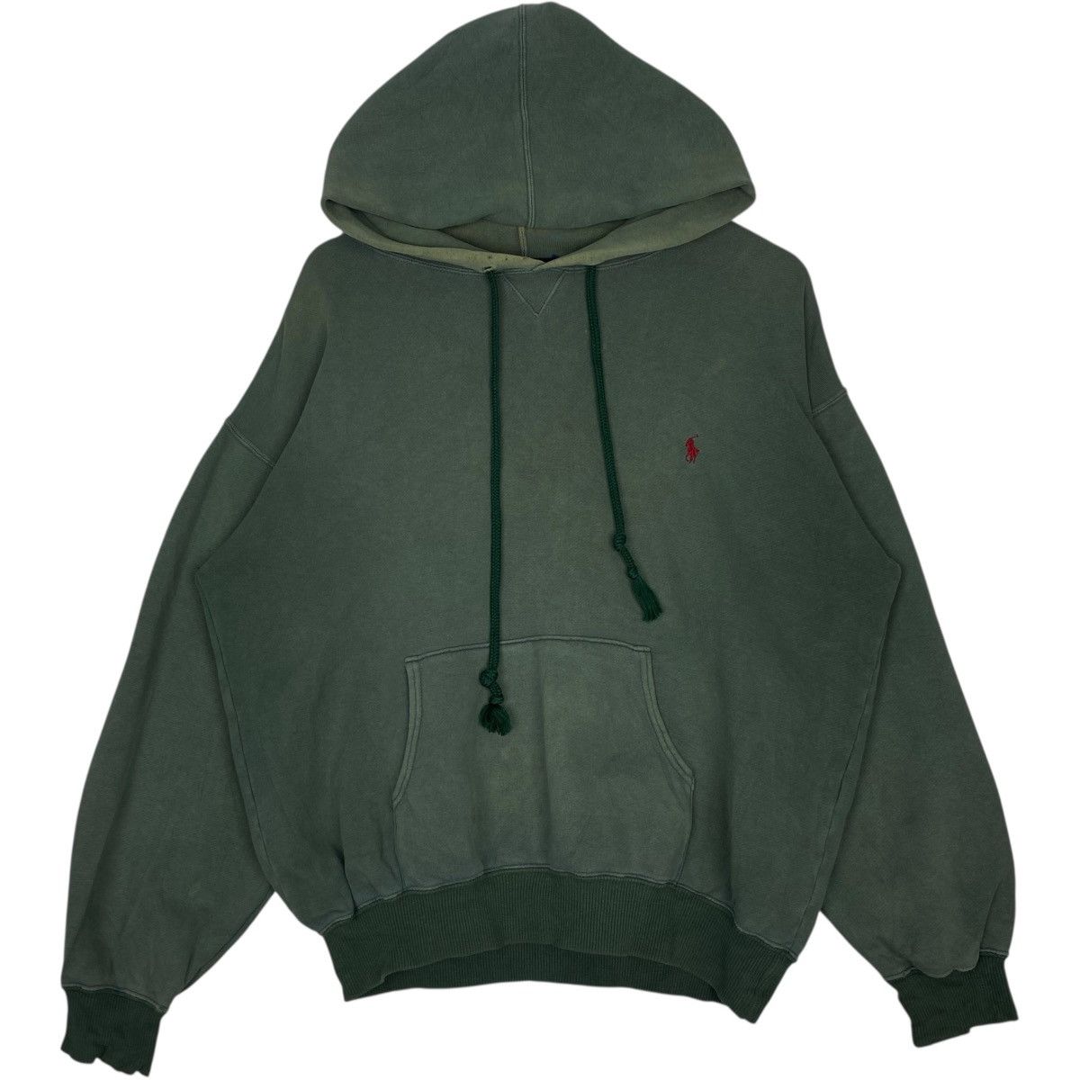 Other Vintage Polo Ralph Lauren Small Pony Full Zip Hoodie Green Size US L / EU 52-54 / 3 - 1 Thumbnail