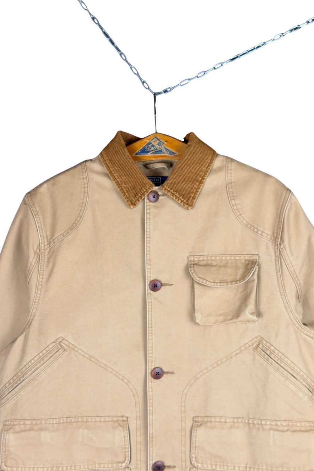 Polo Ralph Lauren Heavy Canvas Wool Lined Hunting Jacket Size US M / EU 48-50 / 2 - 4 Thumbnail