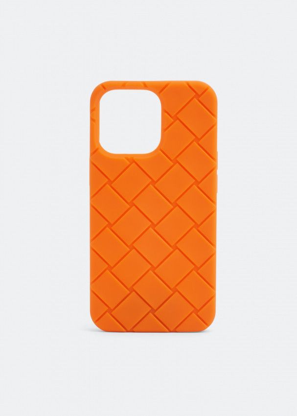 Bottega Veneta o1w1db10325 Size: OS / Iphone 13 Pro Case in Orange Size ONE SIZE - 1 Thumbnail