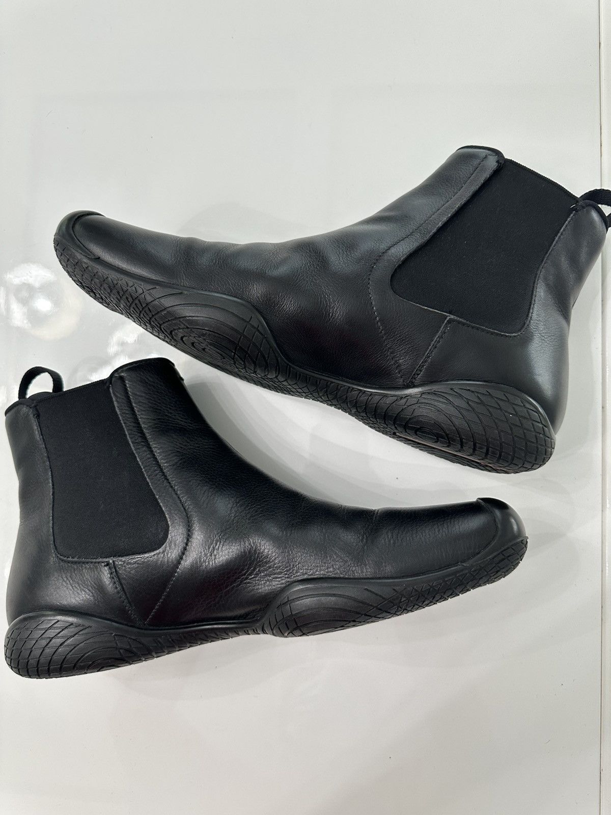 Prada Prada Archive Futuristic Chelsea Boots Size US 11 / EU 44 - 3 Thumbnail