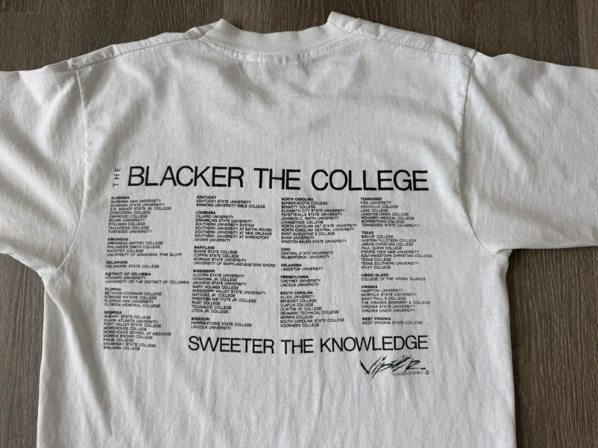 Vintage Vintage Malcolm X HBCU Tee (1990s Original) Size US M / EU 48-50 / 2 - 4 Thumbnail