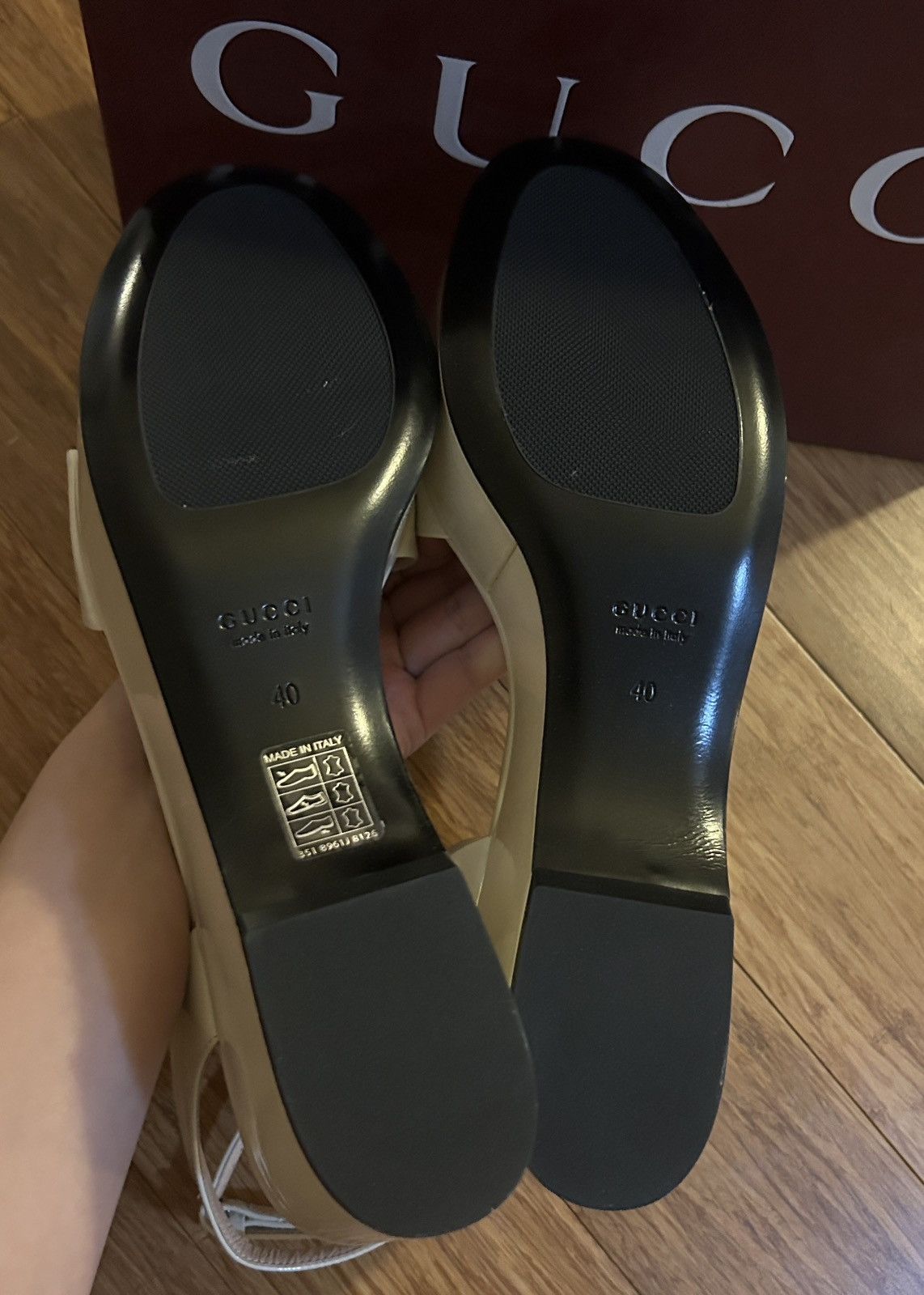 Gucci Gucci Horsebit Leather One Strap Sandals 7.5cm Ivory Size US 10 / IT 40 - 7 Thumbnail