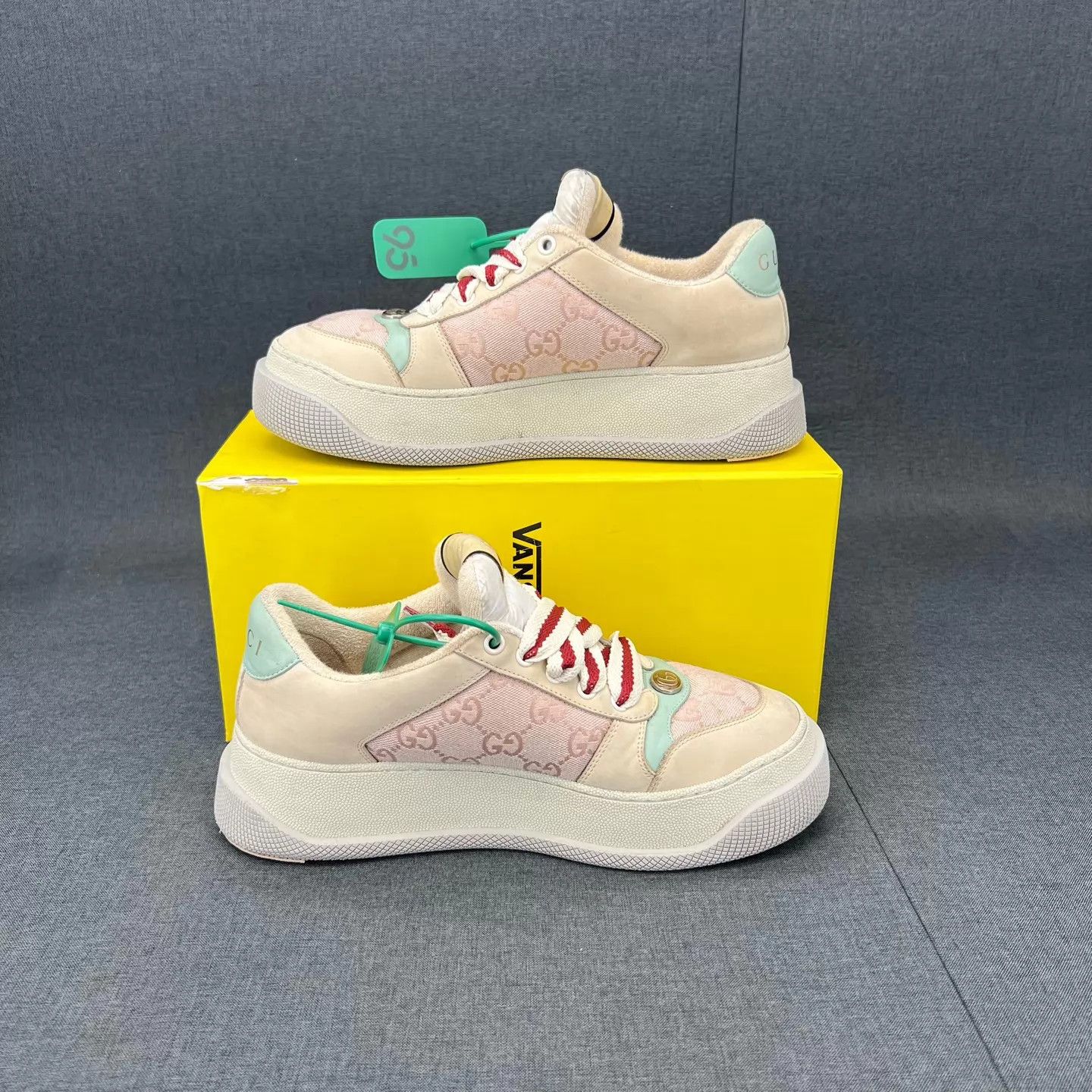 Gucci Gucci Pang Ding Blush Beige 38 Good Size US 7.5 / IT 37.5 - 2 Thumbnail