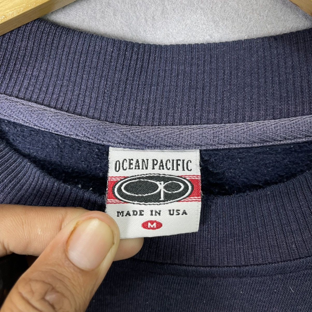Ocean Pacific 90s OP Ocean Pacific Graphic Sweatshirt USA Size US M / EU 48-50 / 2 - 9 Thumbnail