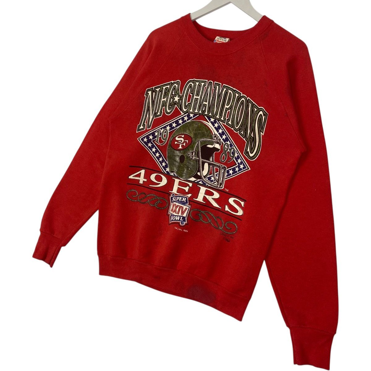 Other Vintage 90s San Francisco 49ers NFC Champions Sweatshirt Size US L / EU 52-54 / 3 - 2 Thumbnail