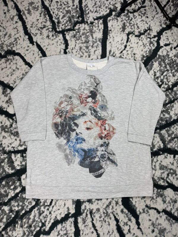 Escada Escada crewneck sweatshirt gray color XL Size XL / US 12-14 / IT 48-50 - 1 Thumbnail