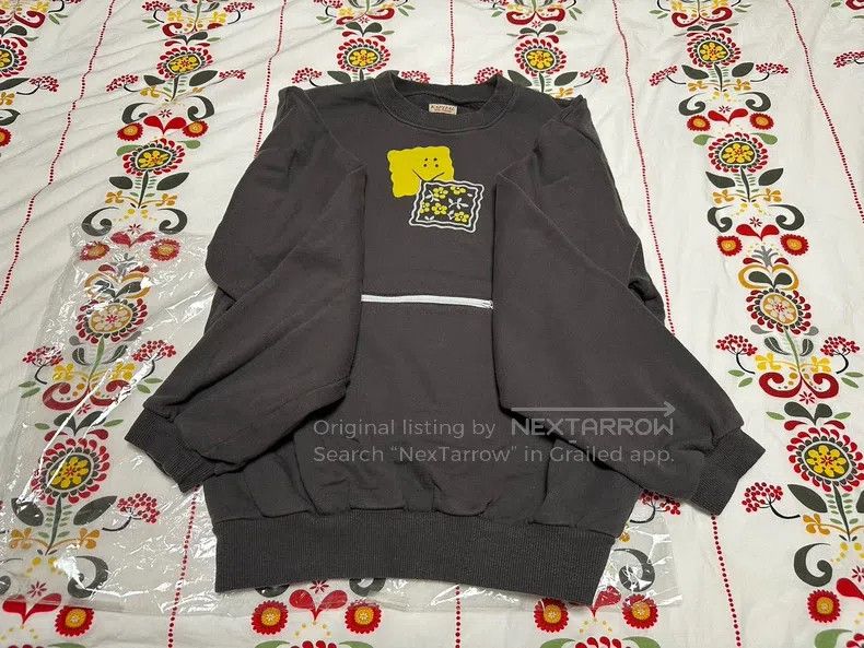 Kapital Kapital Black and gray cookie sweatshirt Size US M / EU 48-50 / 2 - 2 Thumbnail