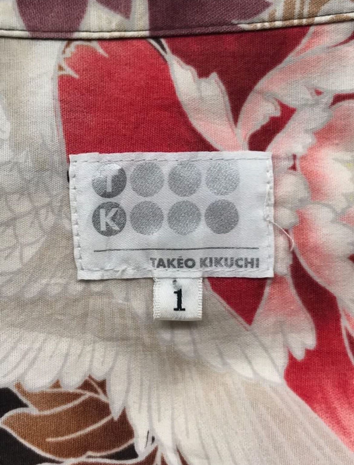 Designer × Japanese Brand × Takeo Kikuchi Takeo Kikuchi Floral Shirt Size S / US 4 / IT 40 - 3 Thumbnail