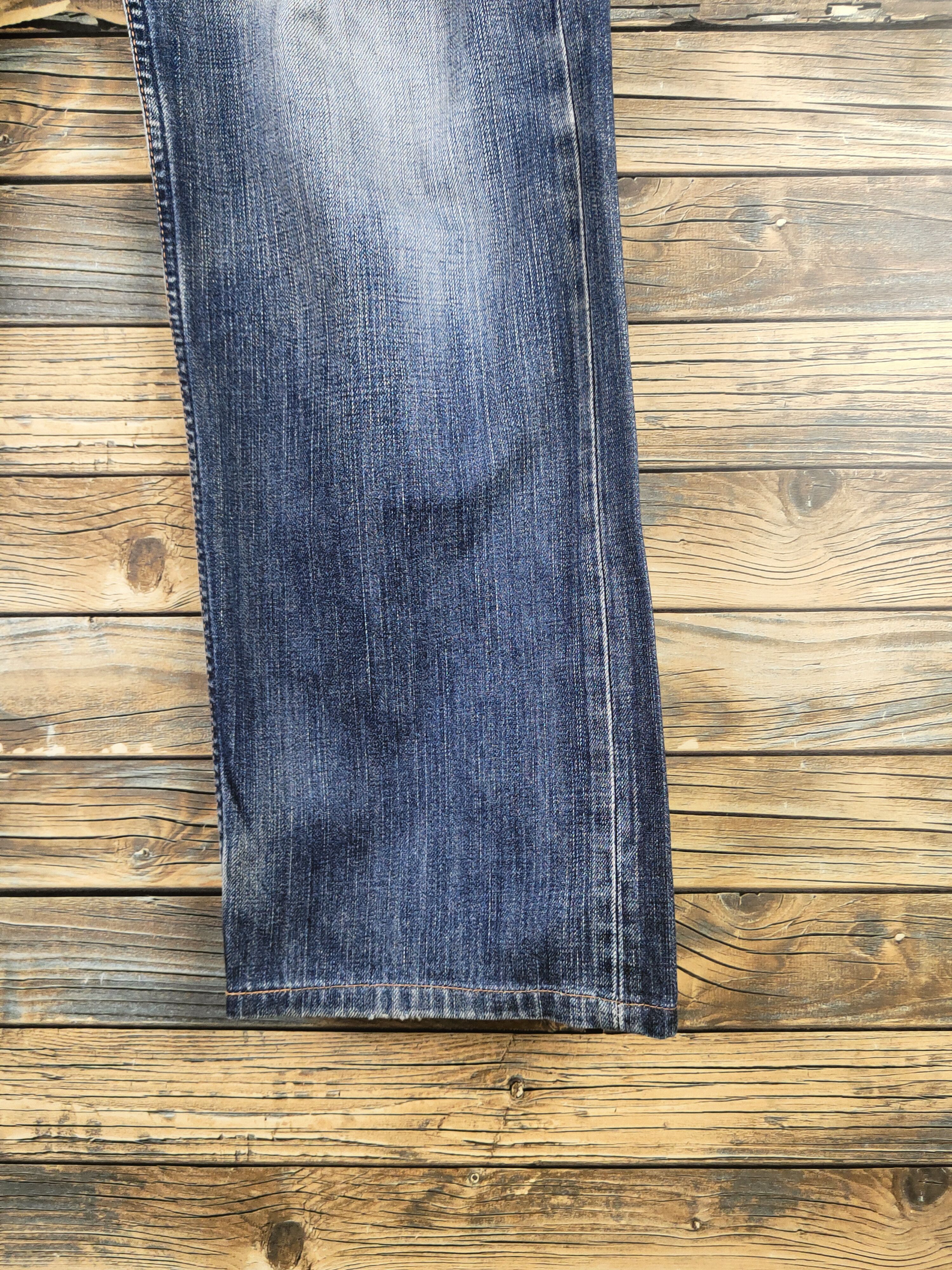 Levi's Levi's Dark Blue Distressed Ripped Jeans #S2850 Size US 33 - 6 Thumbnail