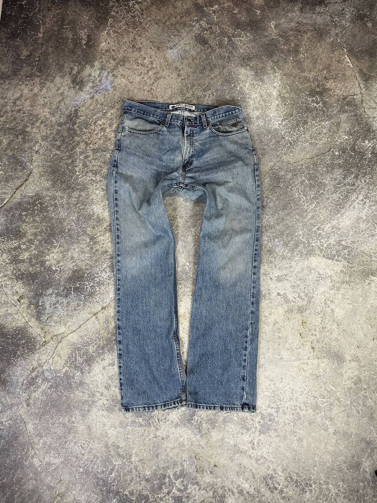 Harley Davidson × Vintage Vintage Harley Davidson Denim Size US 34 / EU 50 - 1 Thumbnail
