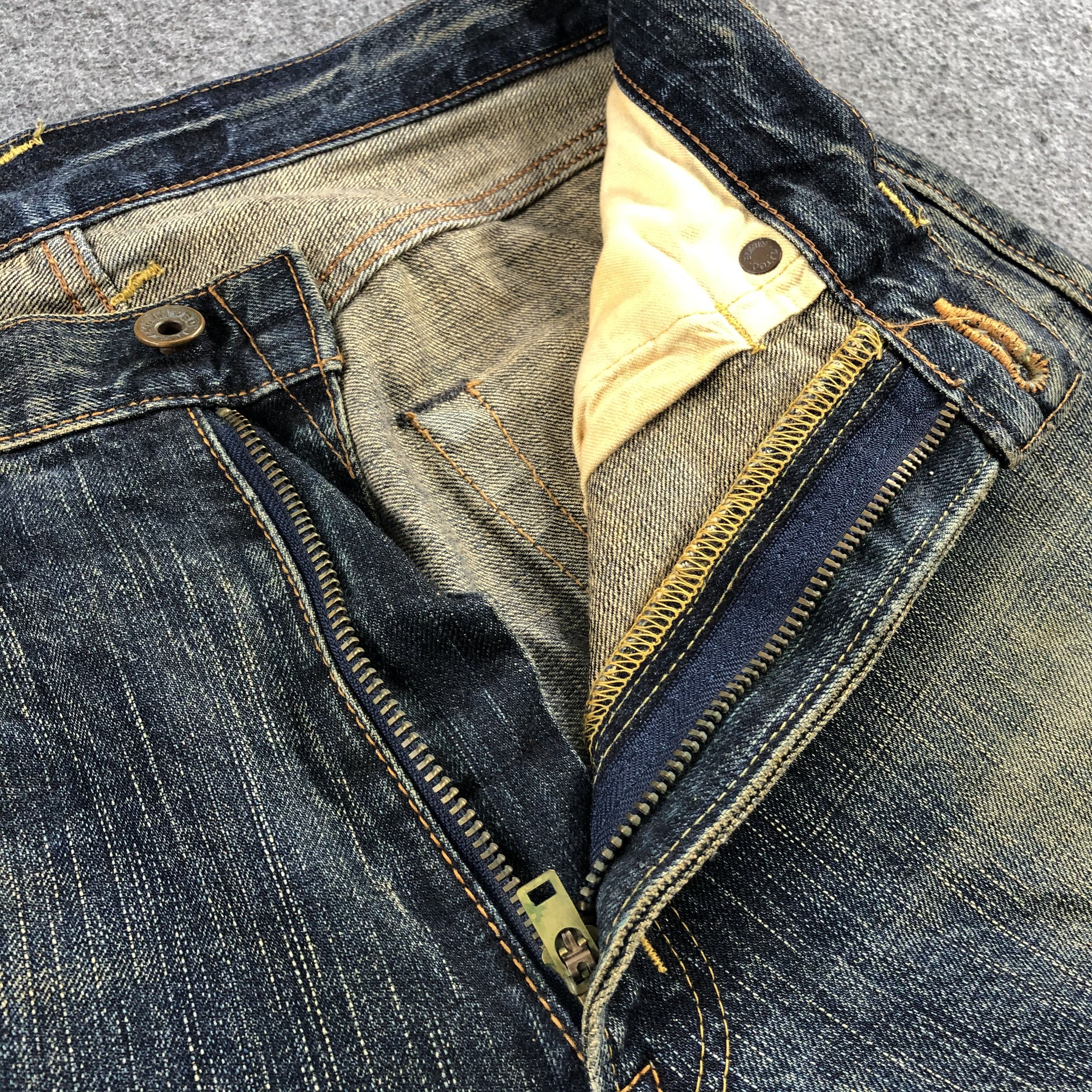 Edwin Vintage Edwin 505 Redline Jeans-J1866 Size US 30 / EU 46 - 11 Thumbnail