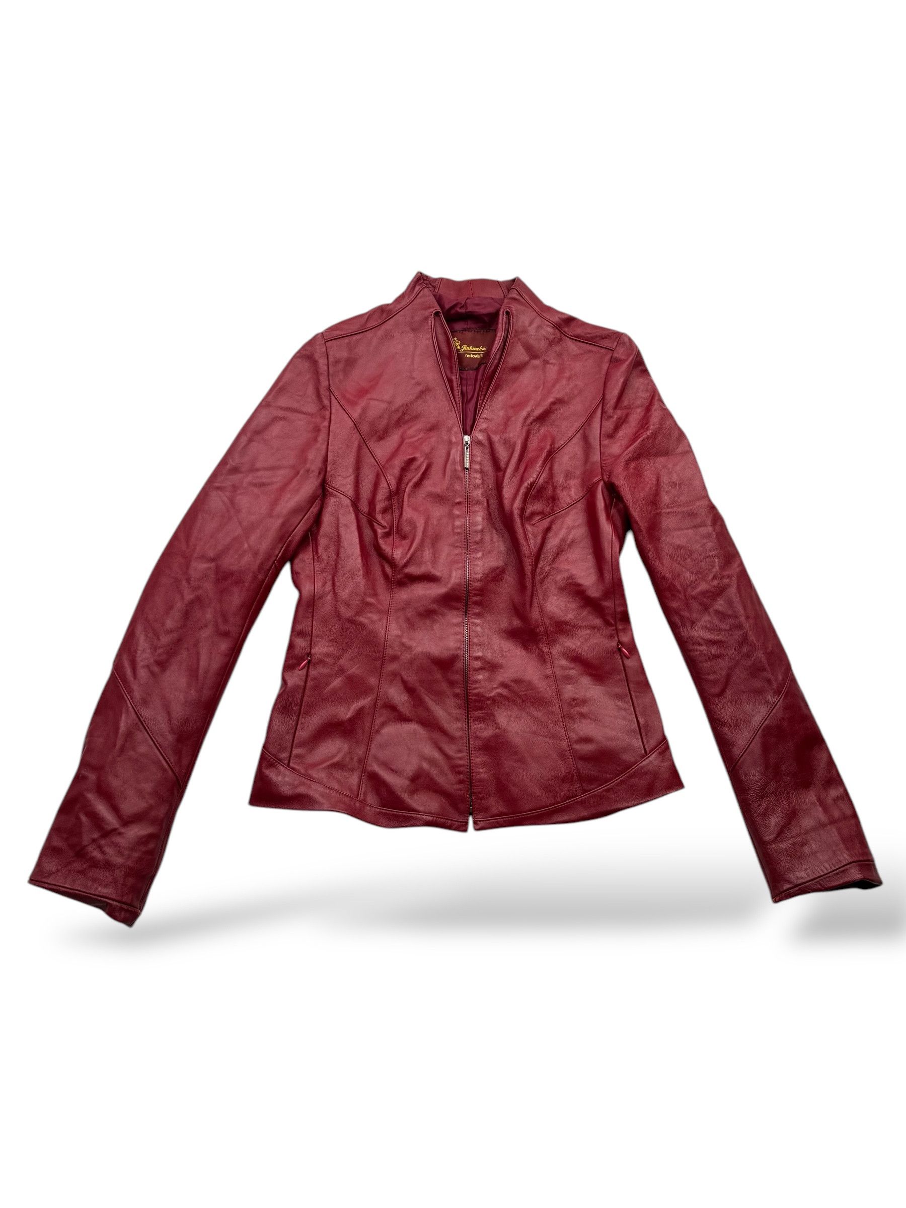 Japanese Brand Vintage Cropped Leather Jacket W140(V9) Size XS / US 0-2 / IT 36-38 - 1 Thumbnail