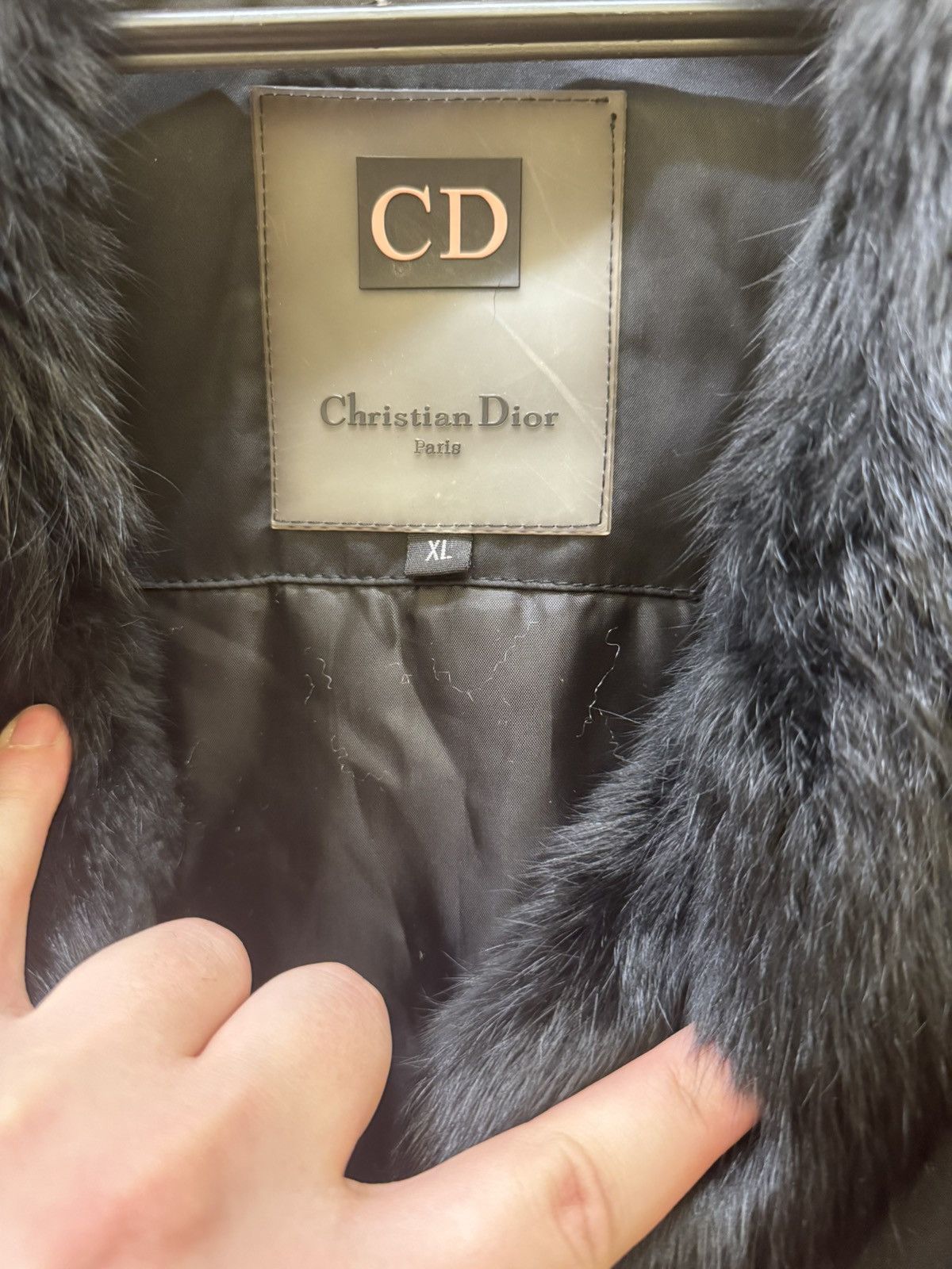 Christian Dior Monsieur Vintage Christian Dior x John Galliano fur details jacket Size XL / US 12-14 / IT 48-50 - 4 Thumbnail