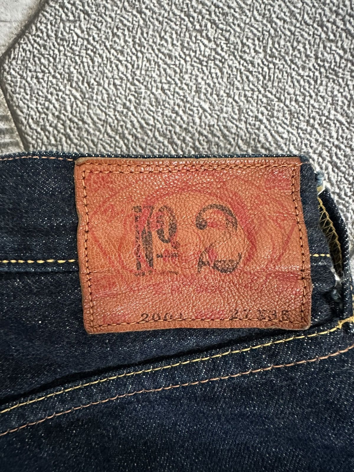 Evisu EVISU NO 2 LOT 2001 PINK SEAGULL SELVEDGE DENIM Size US 27 - 6 Thumbnail