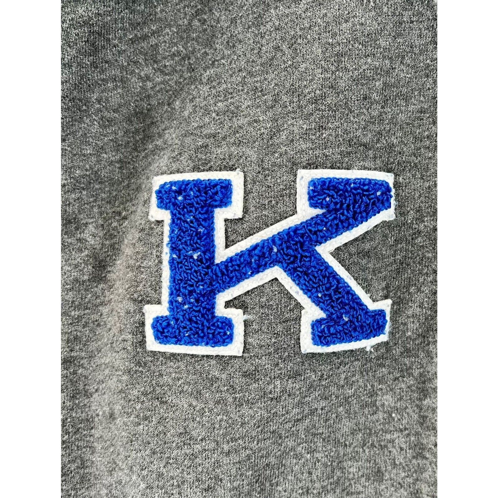 Nike Kentucky Wildcats Blue White Nike L Hooded Full Zip Jacket Size US L / EU 52-54 / 3 - 3 Thumbnail