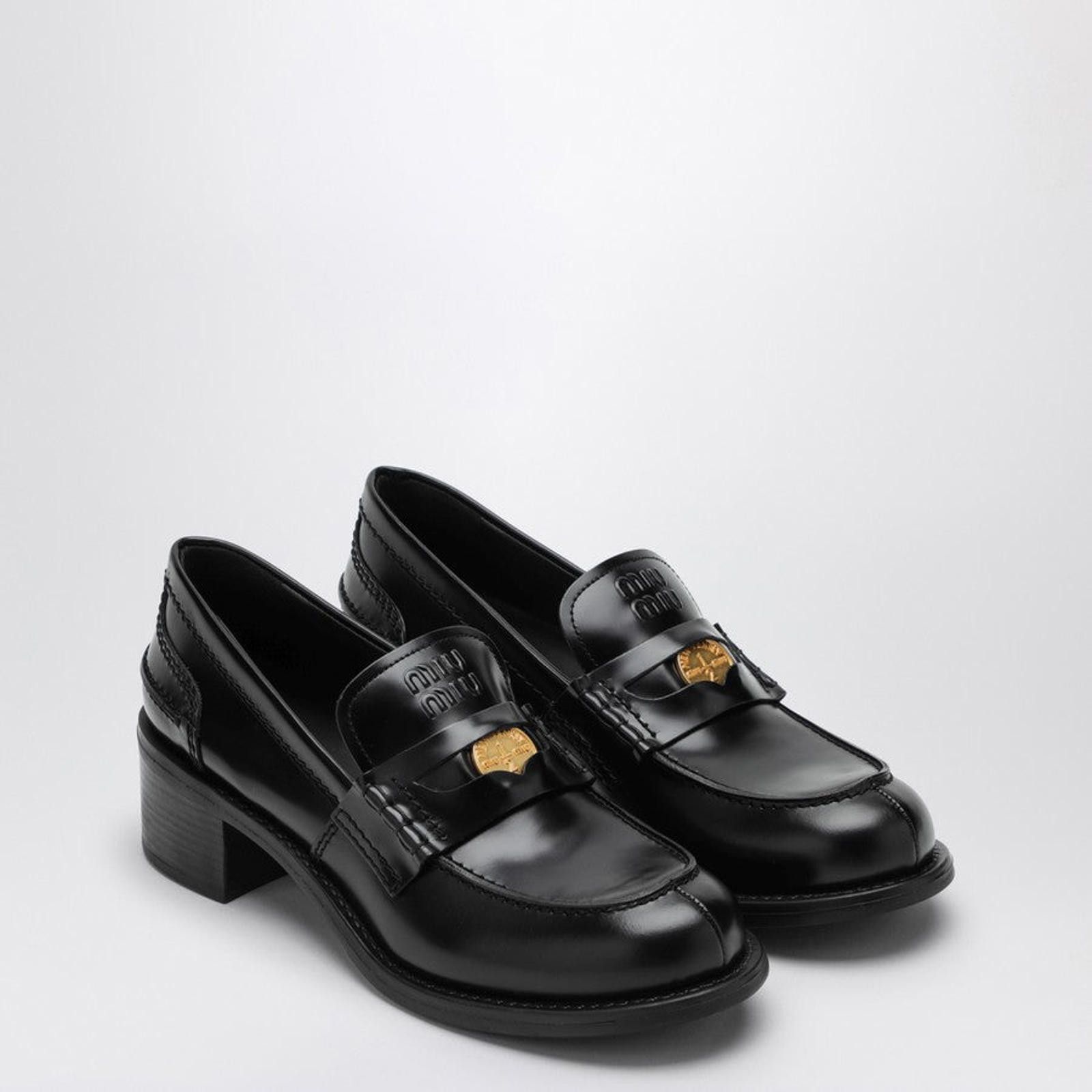 Miu Miu MIU MIU PENNY LOAFERS SIZE 38 Size ONE SIZE - 2 Thumbnail