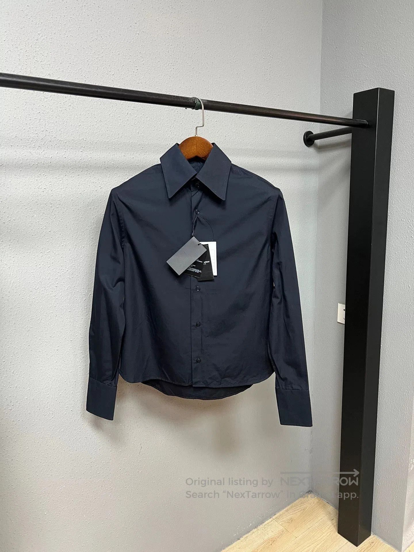 Saint Laurent Paris SLP Dark Blue Shirt. Size XS / US 0-2 / IT 36-38 - 1 Thumbnail
