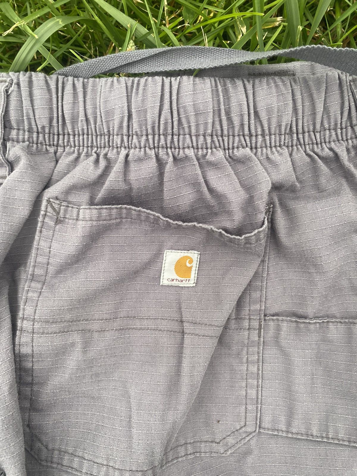 Carhartt Grey Carhartt Work Pants Size US 36 / EU 52 - 4 Thumbnail