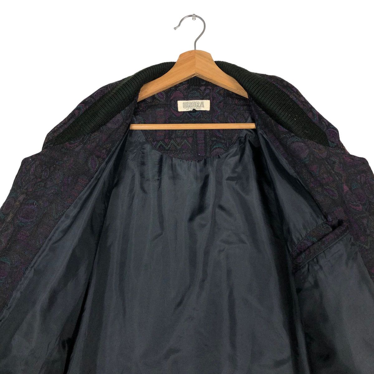 Japanese Brand Vintage Bomber Jacket Arora Full Print Double Breast Collar Size US L / EU 52-54 / 3 - 14 Thumbnail