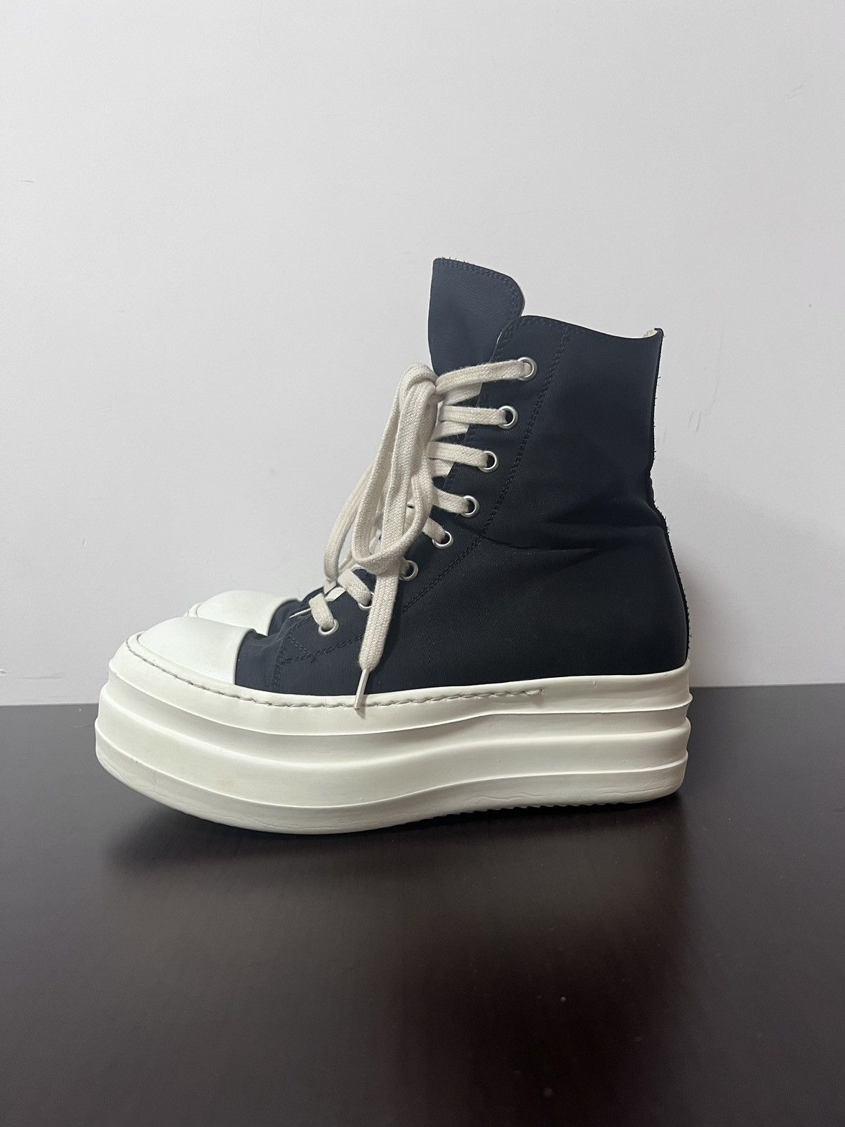 Rick Owens Drkshdw Rick owens drkshdw double bumper ramones Size US 6.5 / IT 36.5 - 2 Thumbnail