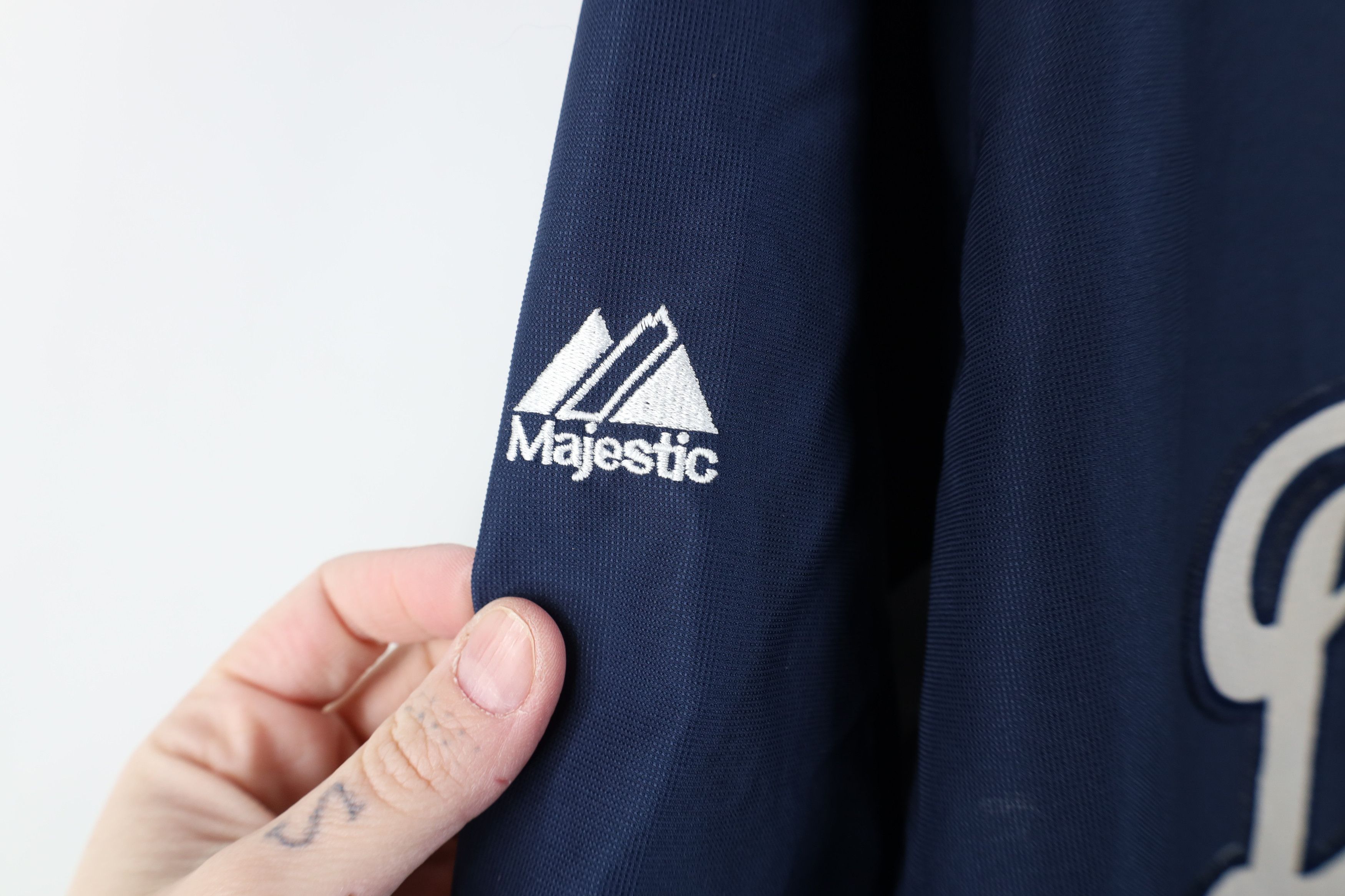 Majestic Majestic Cool Base Tigers Baseball Windbreaker Jacket Size US L / EU 52-54 / 3 - 6 Thumbnail