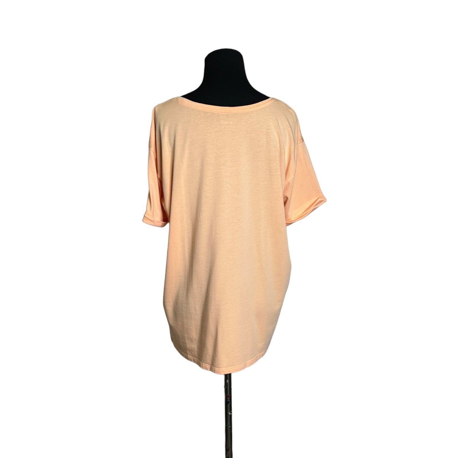 J. Jill J. Jill melon orange short sleeves t shirt size L Size L / US 10 / IT 46 - 2 Thumbnail
