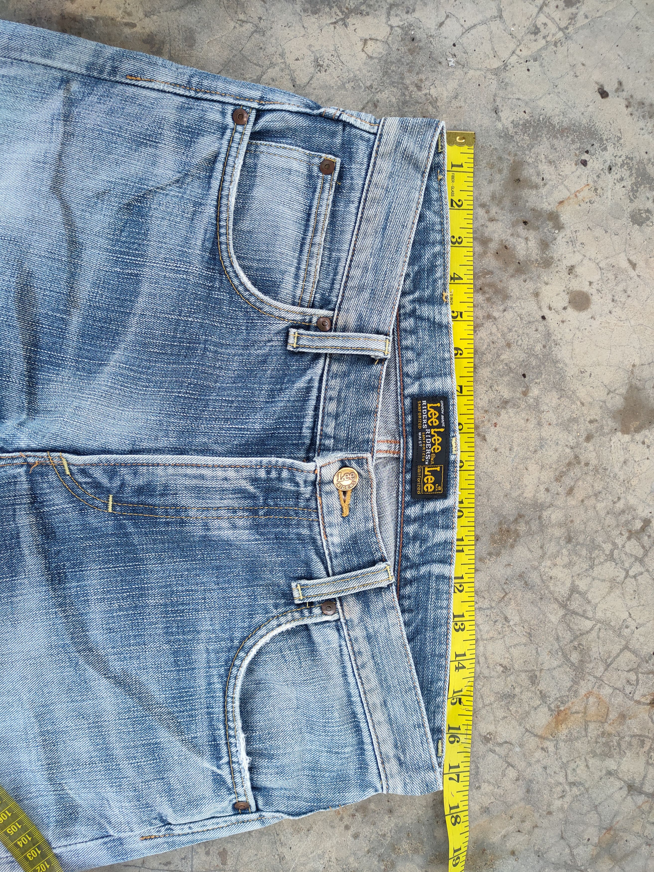 Lee Lee riders vintage jeans faded denim pants Size US 34 / EU 50 - 9 Thumbnail