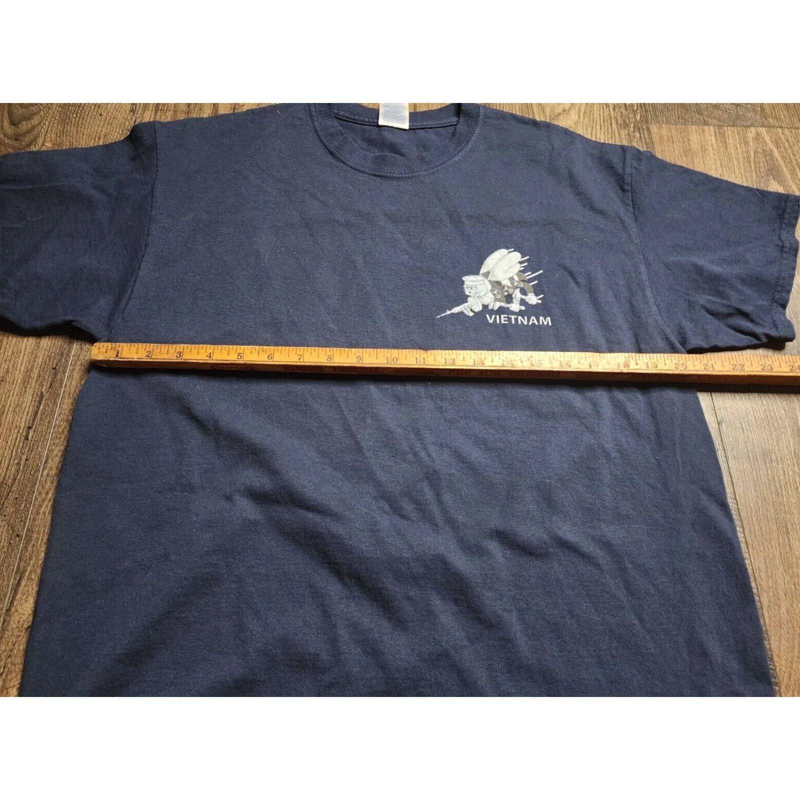 Doublet MENS L US Navy Seabirds Vietnam Veteran Double Sided T Shirt Size US L / EU 52-54 / 3 - 3 Thumbnail