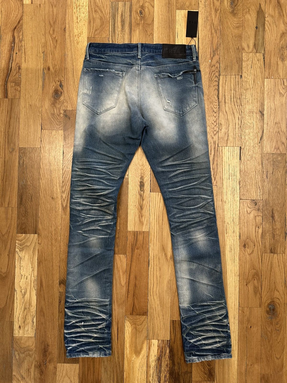 Rta RTA Olivier Blue Skinny Denim Jeans Size 29 Size US 29 - 2 Thumbnail