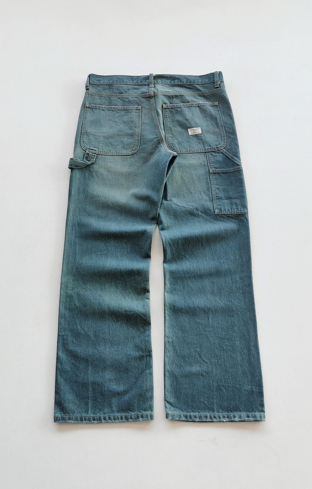 Gap × Yeezy Vintage Gap Carpenter Sunfaded Jeans - Size 34x30 Size US 34 / EU 50 - 2 Thumbnail