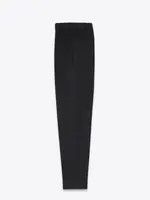 Saint Laurent Paris oc11z1225 706471 Carrot-Fit Pant in Pinstripe Wool Size US 28 / EU 44 - 2 Thumbnail