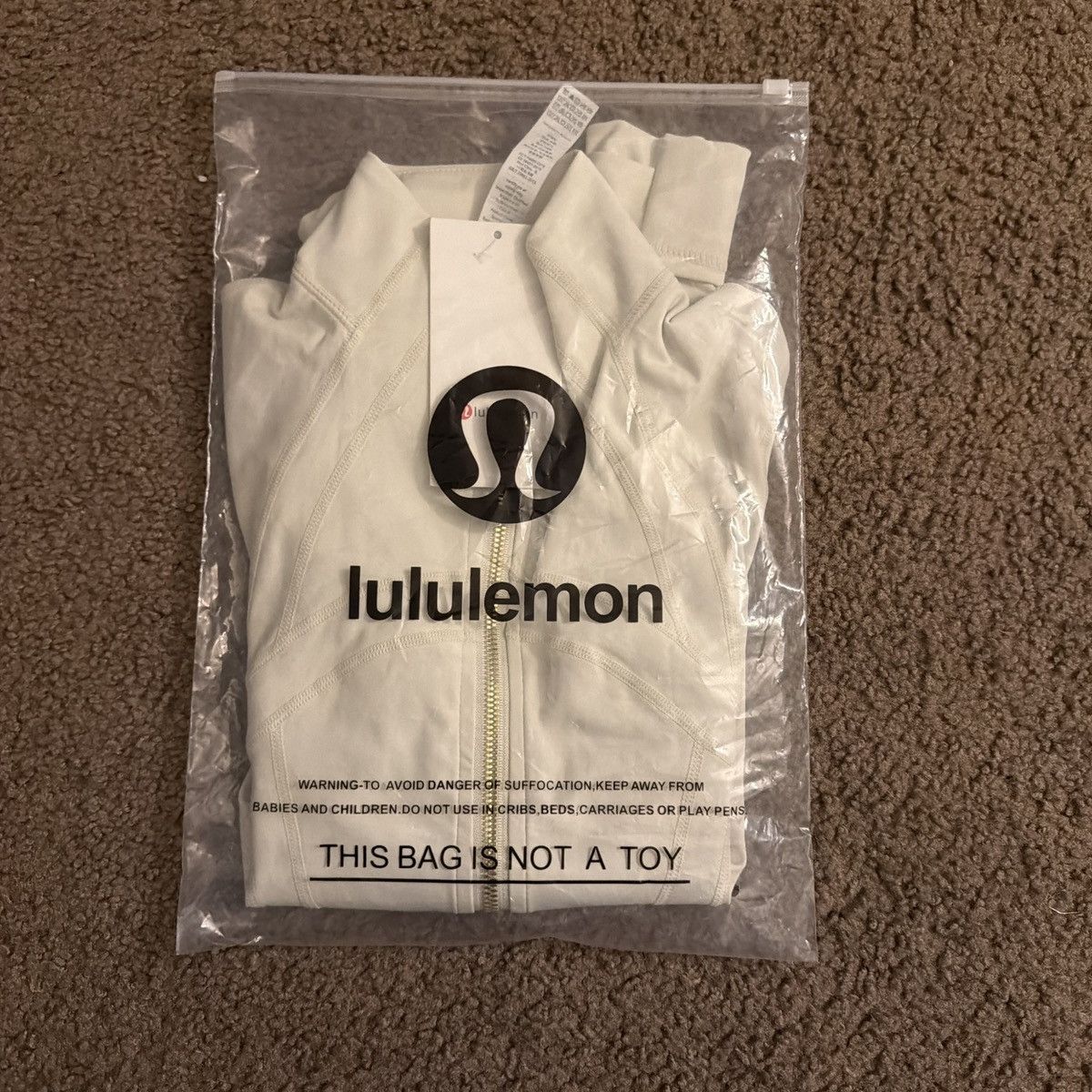 Lululemon White lululemon with gold zippers define jacket Size XS / US 0-2 / IT 36-38 - 3 Thumbnail