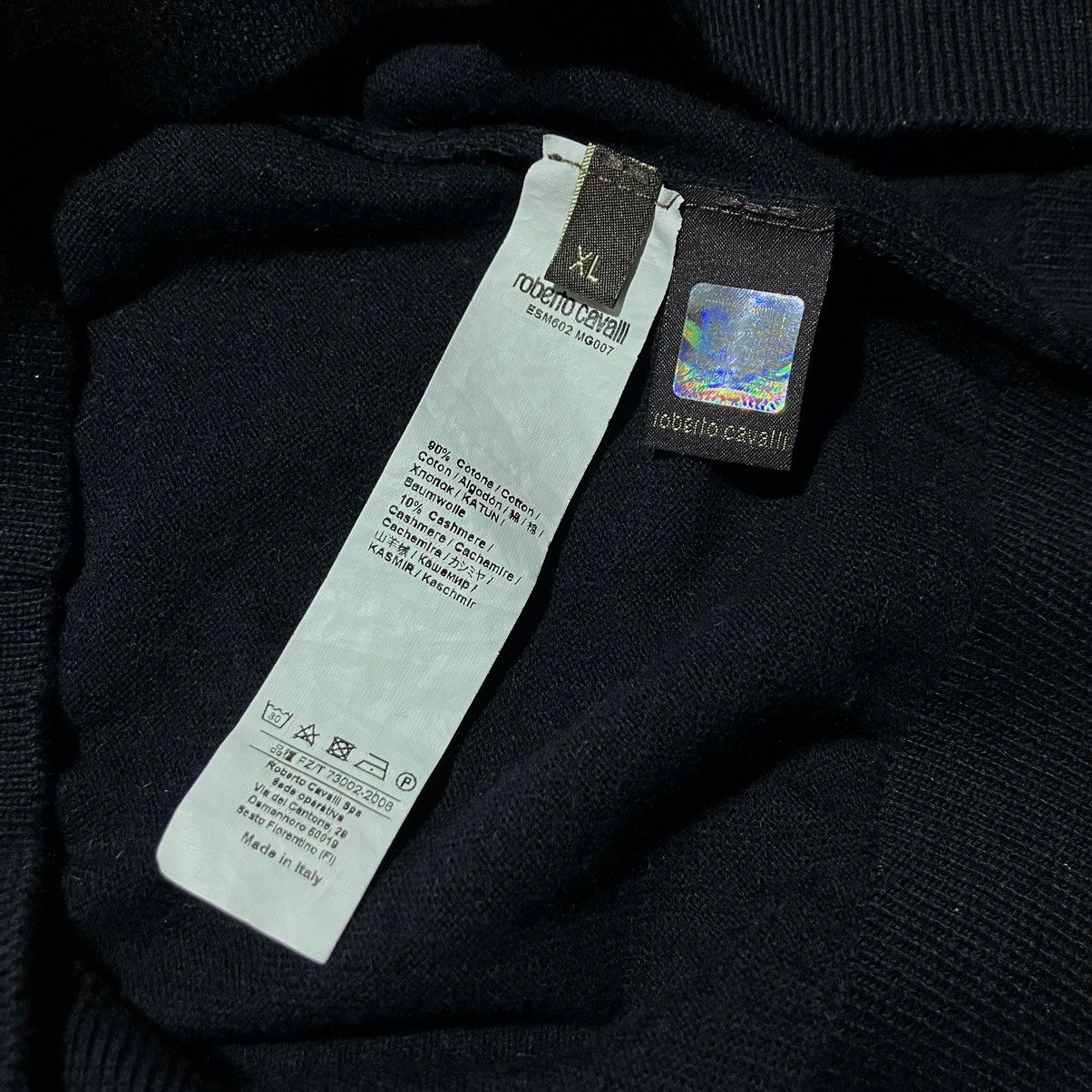 Roberto Cavalli ROBERTO CAVALLI Cotton Cashmere Button Up Sweater Size US L / EU 52-54 / 3 - 6 Thumbnail