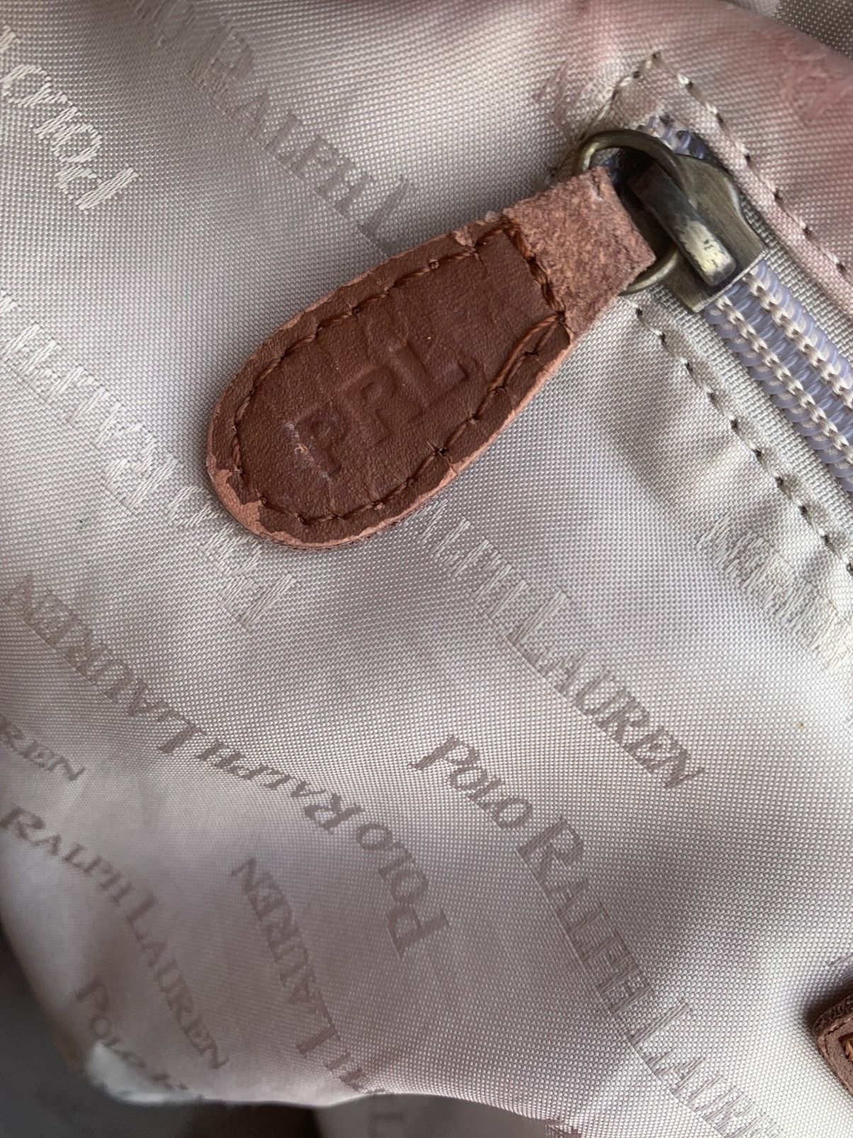 Polo Ralph Lauren Vtg Polo Ralph Lauren Gardening Bag #3 Canvas Pocket Size ONE SIZE - 8 Thumbnail