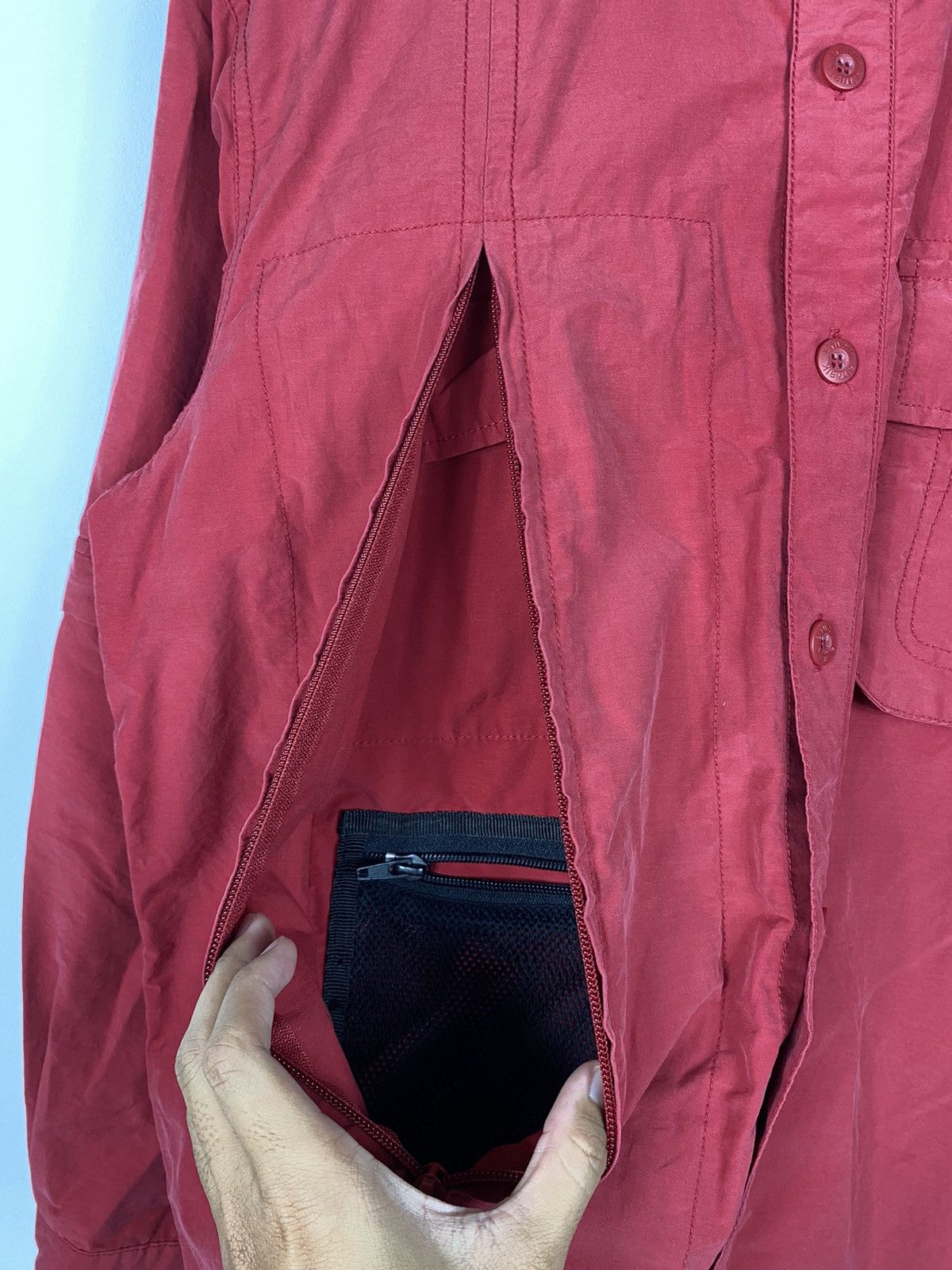 Airwalk × Vintage Vintage Y2K Airwalk Tactical Button Up Shirt Size US M / EU 48-50 / 2 - 4 Thumbnail