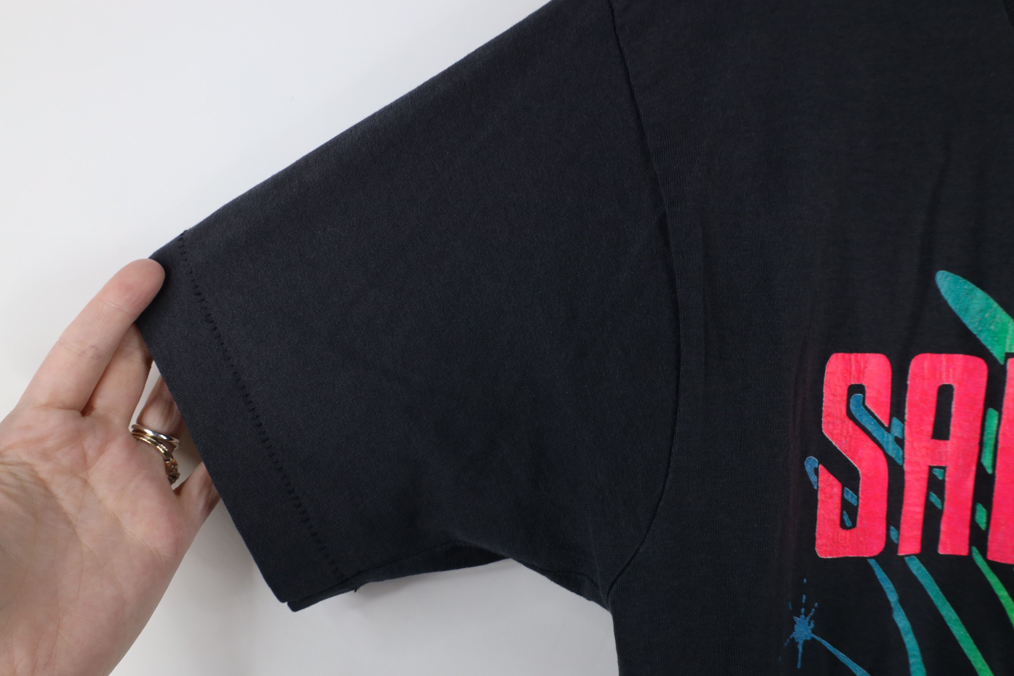 Vintage Vintage 90s Streetwear Saratoga Horse Equestrian T-Shirt USA Size M / US 6-8 / IT 42-44 - 8 Thumbnail