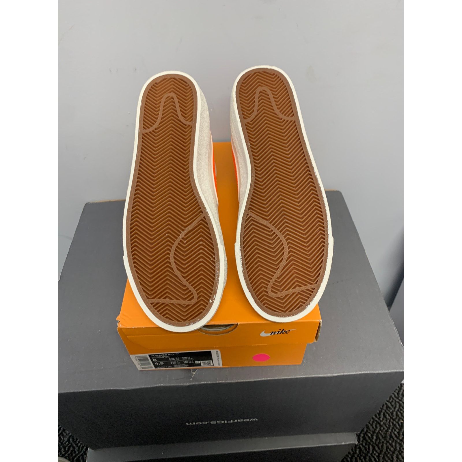 Nike Nike Blazer Mid 77 Sail Total Orange Women's Size 6 NEW Size US 6 / IT 36 - 6 Thumbnail