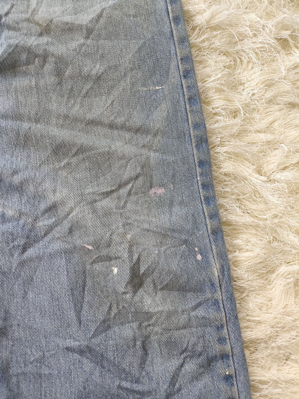 Levi's Vintage Clothing LEVI'S 505 Regular Fit Medium Wash Distressed Denim Jeans Size US 34 / EU 50 - 8 Thumbnail