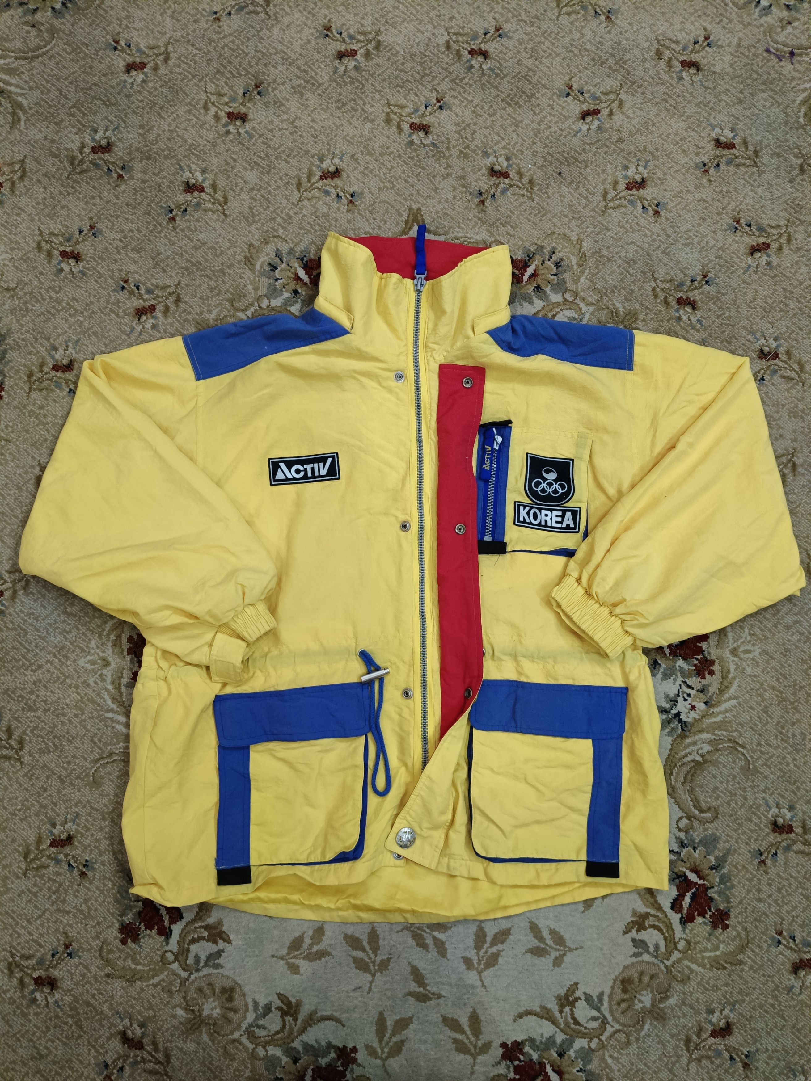 Vintage Olympic Korea Jacket Size US XL / EU 56 / 4 - 3 Thumbnail