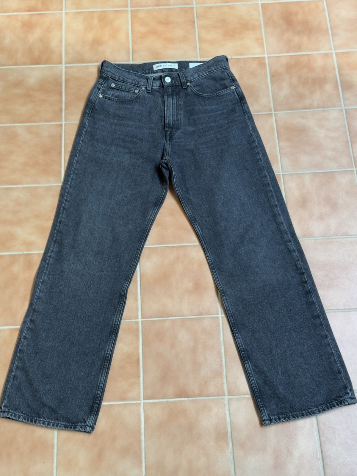 Our Legacy Our Legacy Third Cut "Supergrey" Wash Size US 28 / EU 44 - 1 Thumbnail