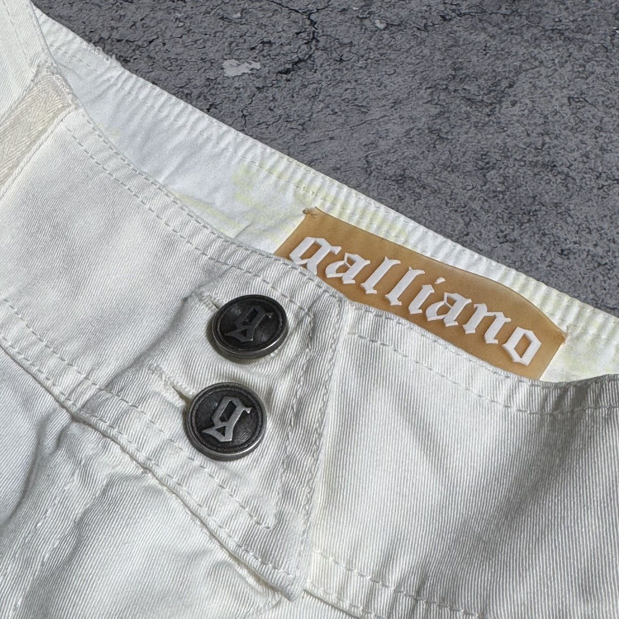 John Galliano NEW Galliano Rare Cargo Pants Size 26" / US 2 / IT 38 - 8 Thumbnail