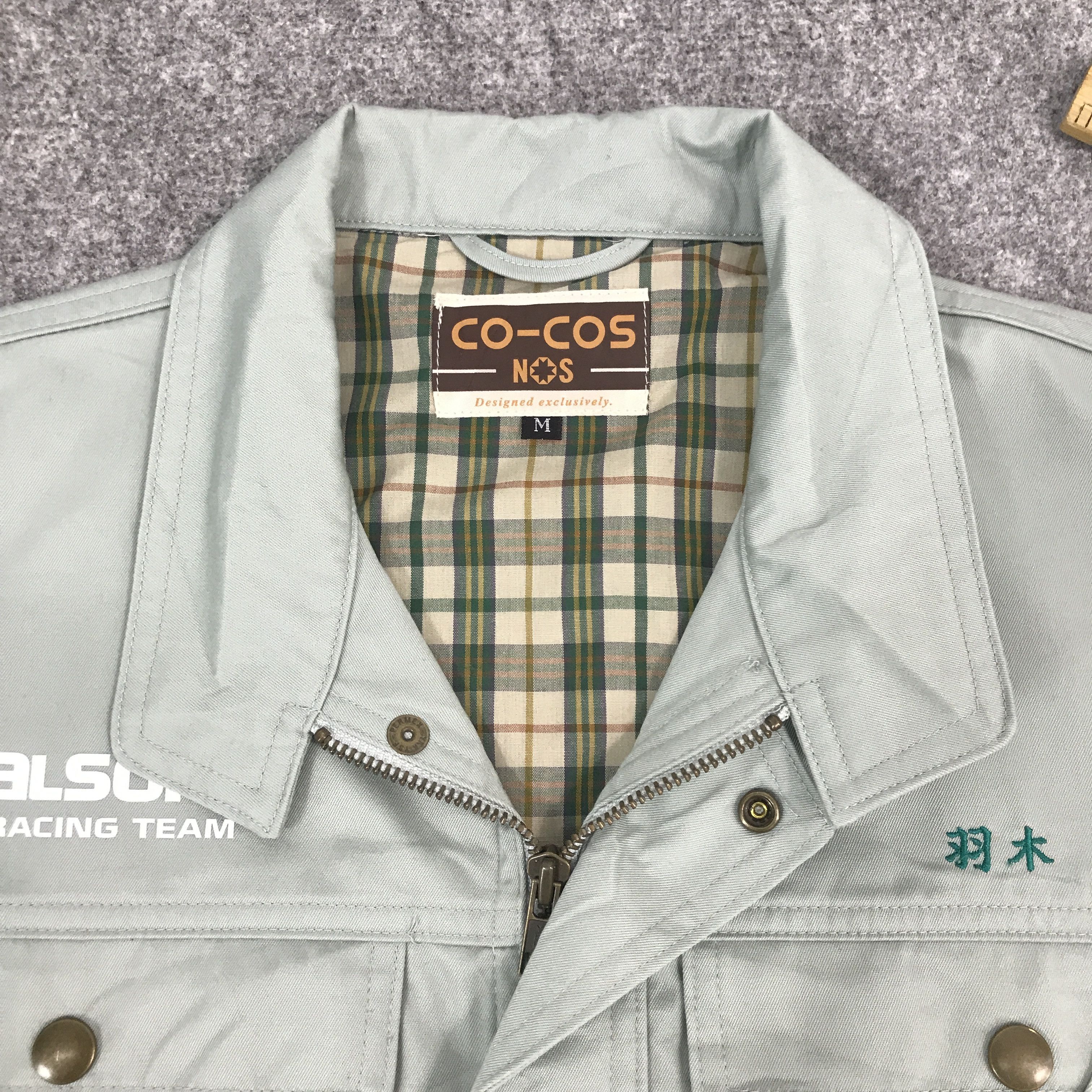 Japanese Brand Calsonic Racing Team Custom Art Worker Sport Jacket Size US M / EU 48-50 / 2 - 8 Thumbnail