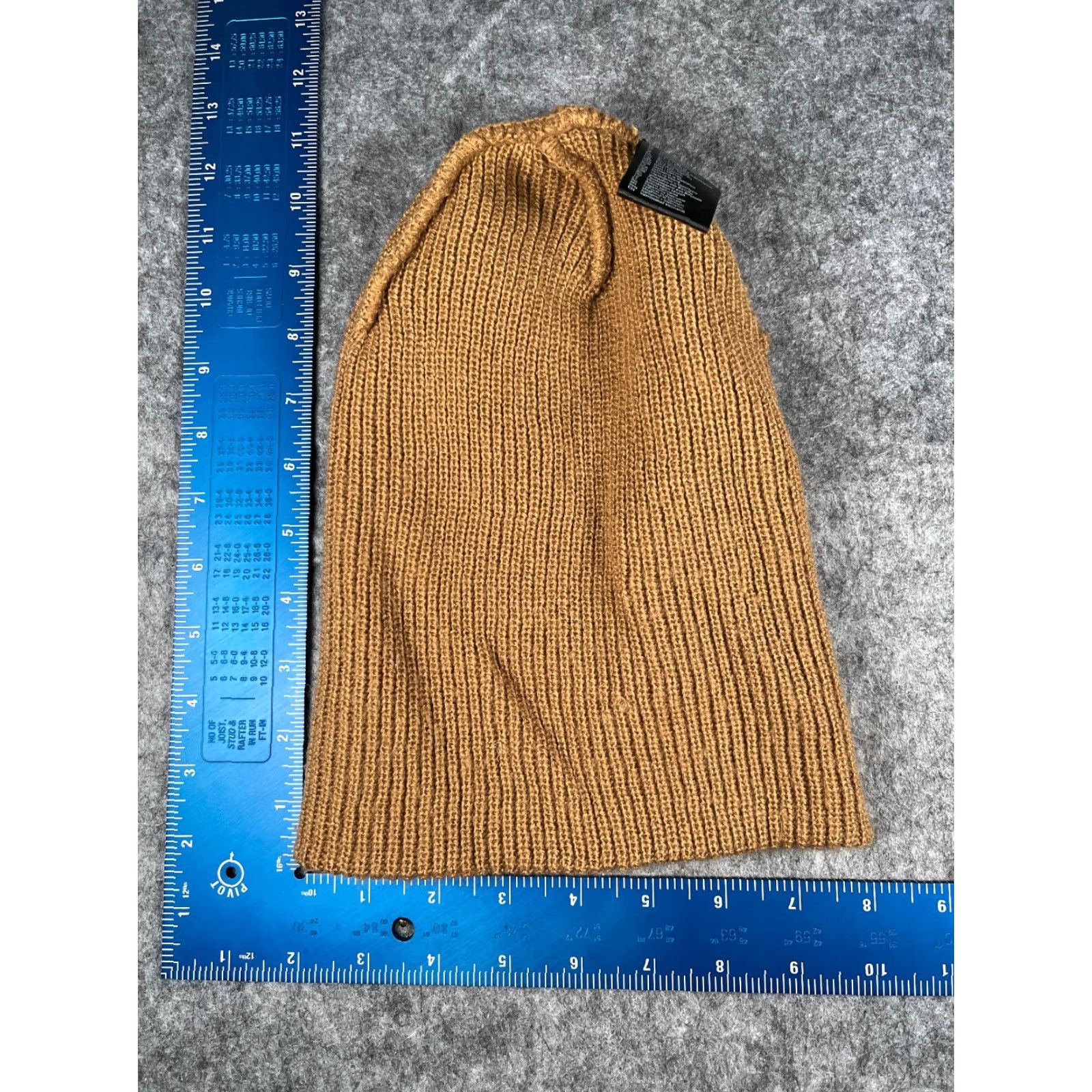 Brixton VINTAGE Brixton Beanie Knit Adult One Size Brown Beige 100% Acrylic Skate Cap Men Beanie, Brixton Mfg, Brown Size ONE SIZE - 6 Thumbnail